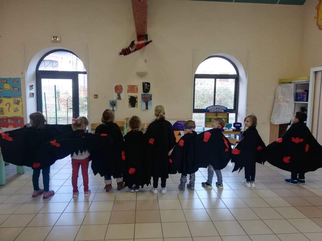Atelier Couture au Centre de Loisir de Laguépie Halloween 27 Octobre 2020